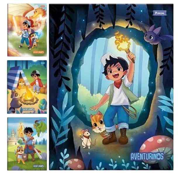 CADERNO BROCHURAO AVENTURINOS C.D.